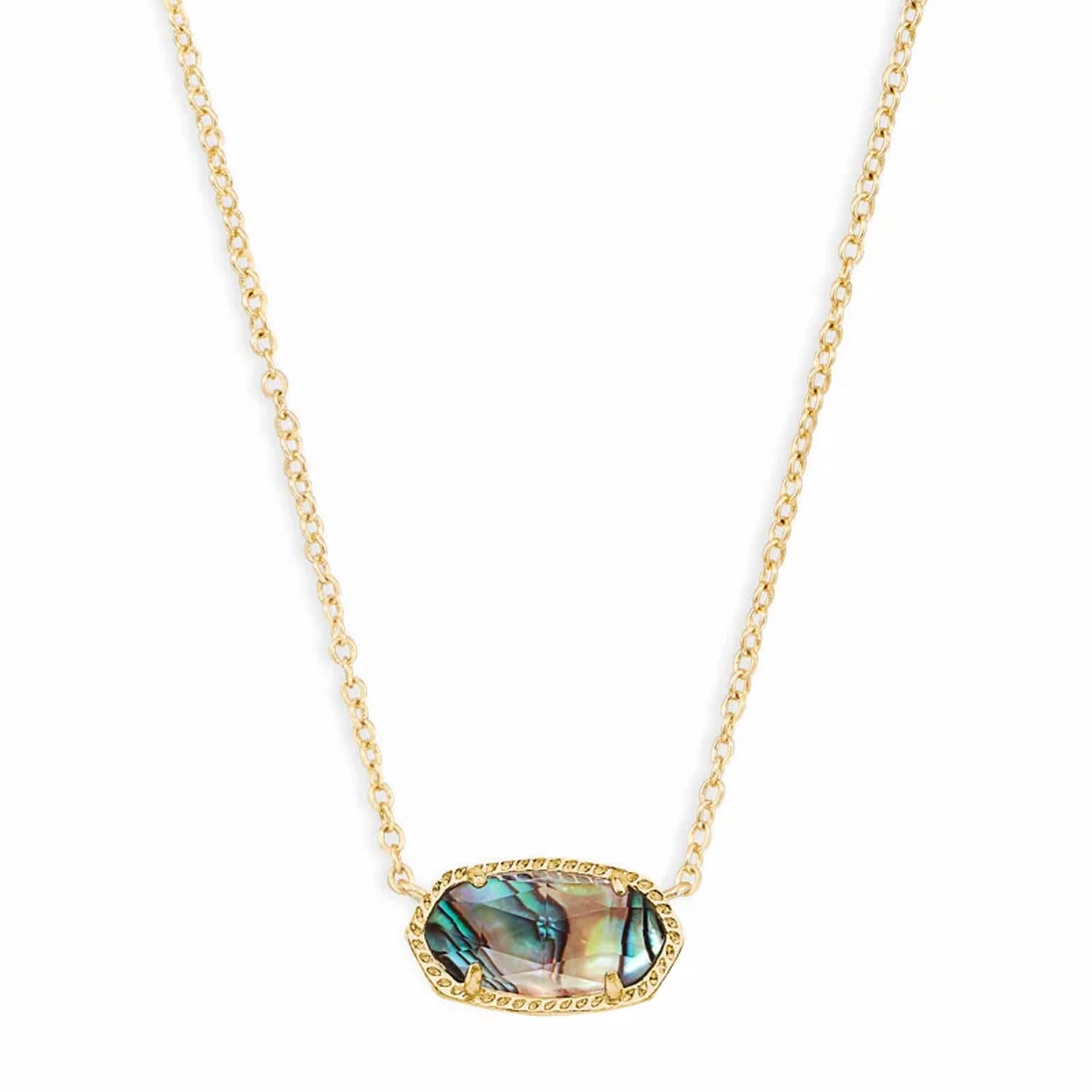 Kendra Scott Elisa Pendant Necklace for Women, Fashion Jewelry, 14k Gold-Plated