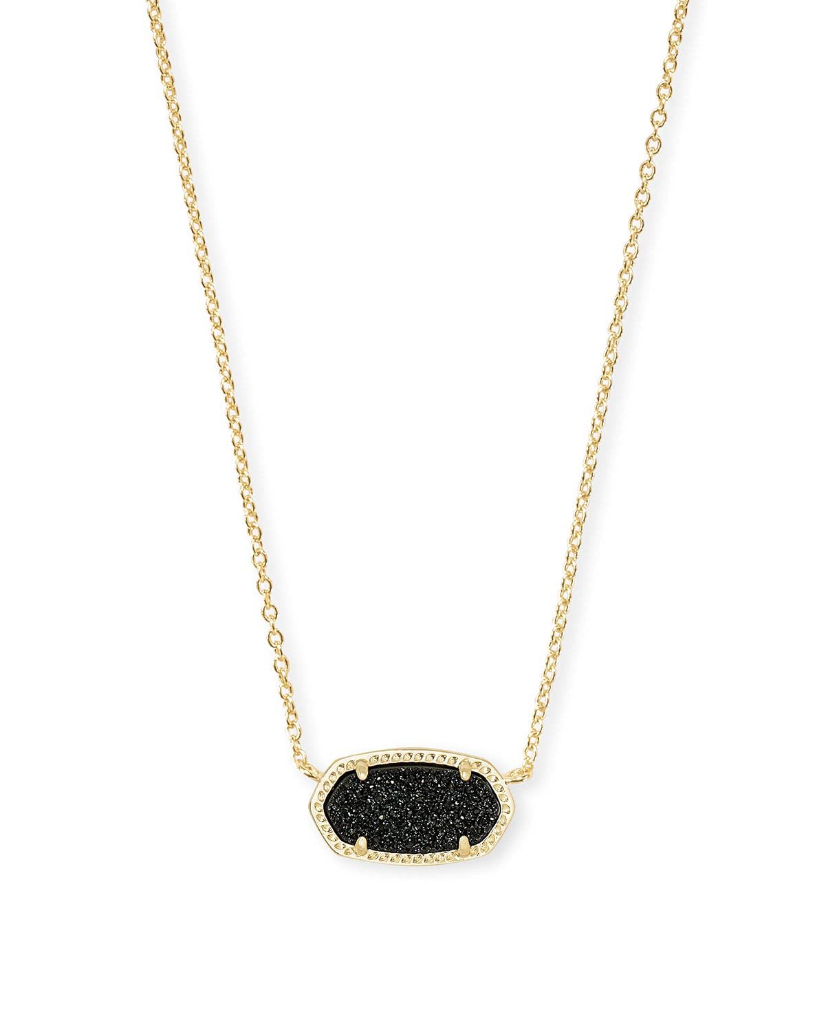 Kendra Scott Elisa Pendant Necklace for Women, Fashion Jewelry, 14k Gold-Plated