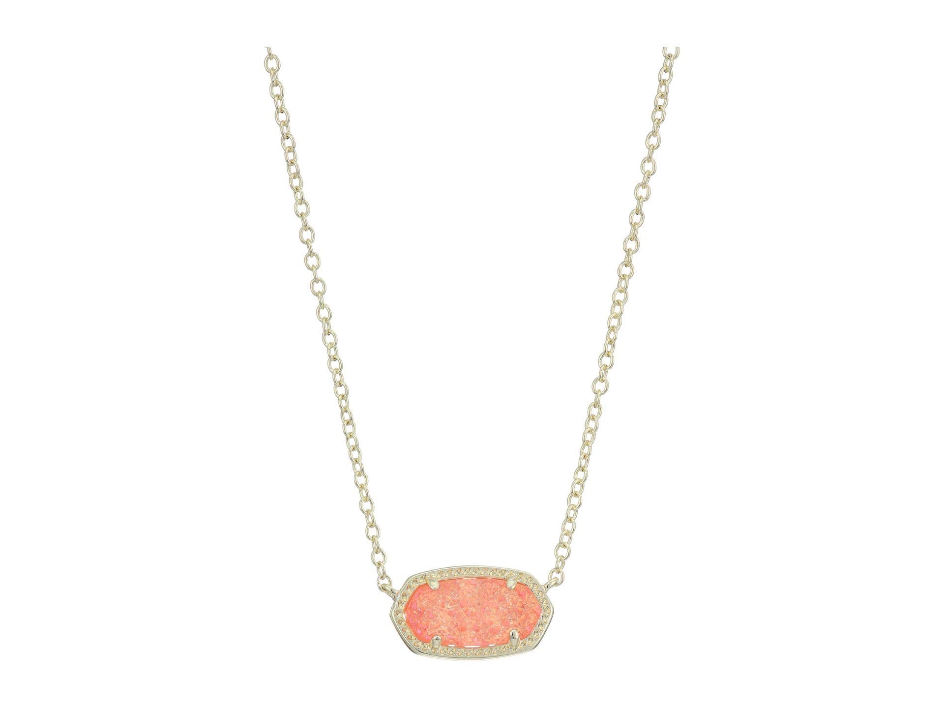 Kendra Scott Elisa Pendant Necklace for Women, Fashion Jewelry, 14k Gold-Plated