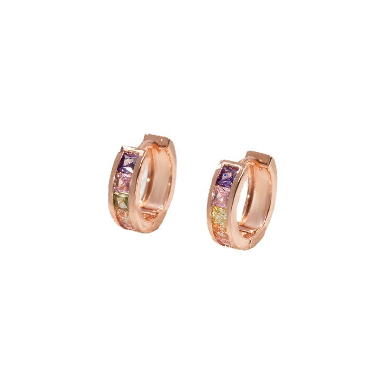 Women's European And American Fashion Cool Zircon Earrings