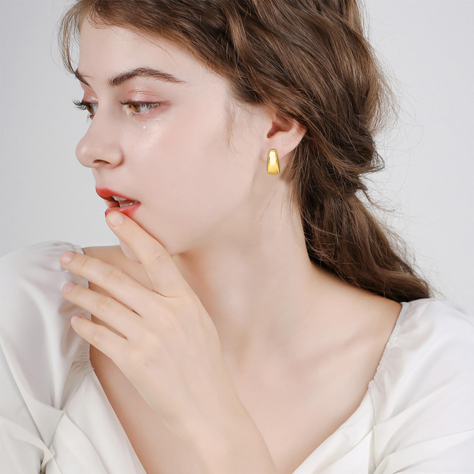 NEWITIN 69 Pieces Gold Jewelry Set for Women Fashion Costume Jewelry Gold Plated Necklace Bracelet Earrings Set for Women