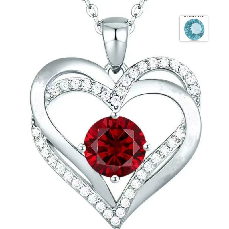 Popular 12 Birthstone Necklace For Women