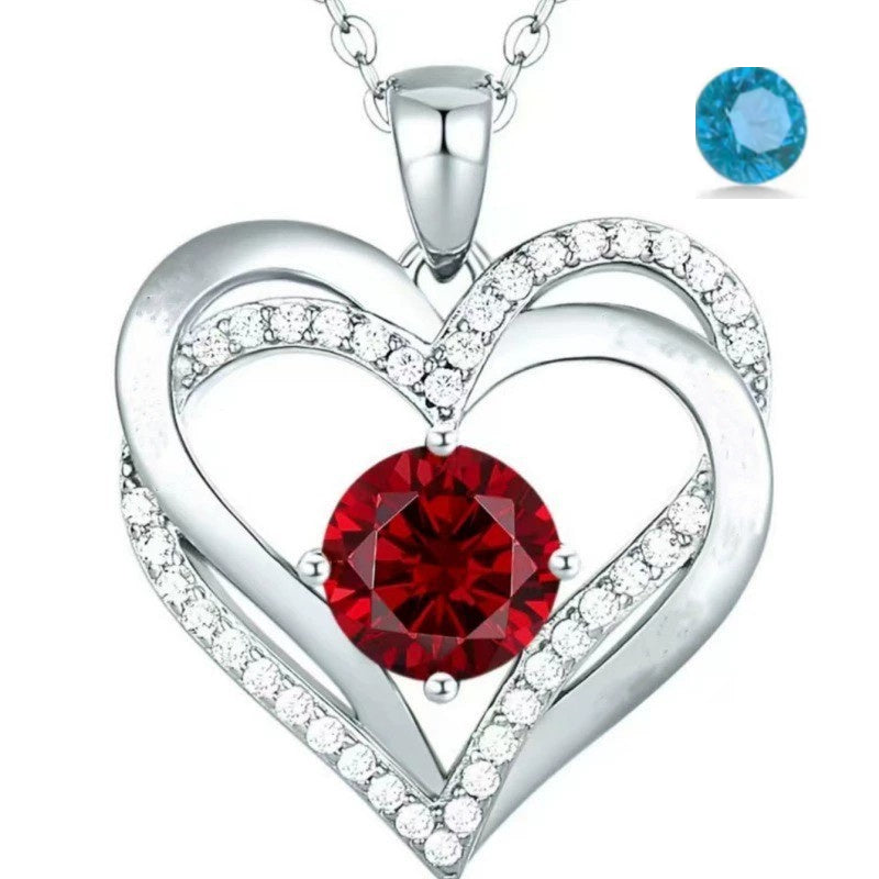 Popular 12 Birthstone Necklace For Women
