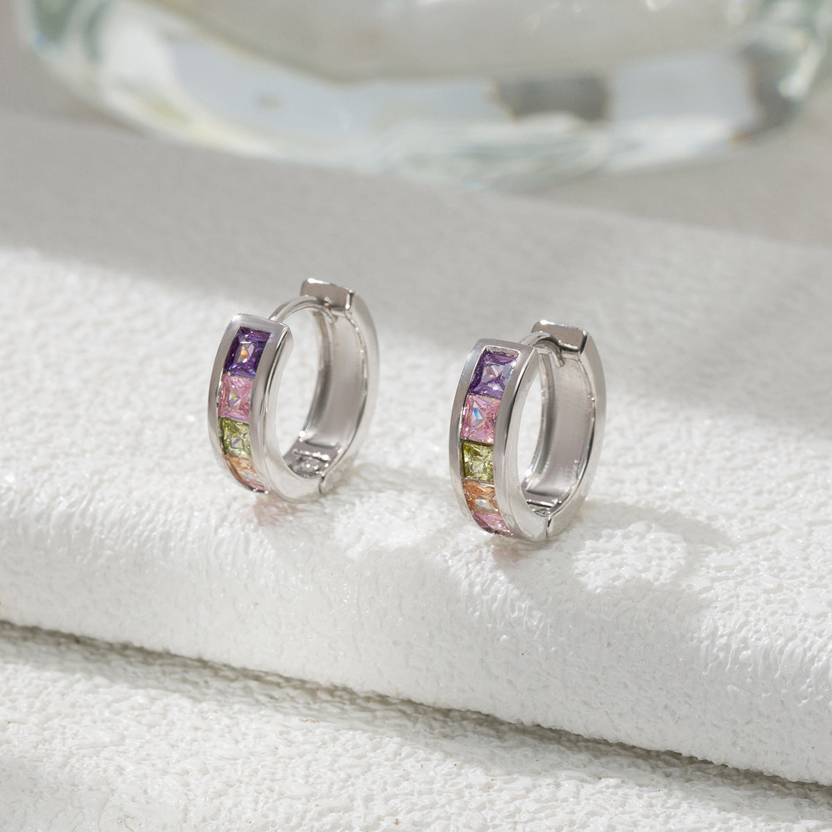 Women's European And American Fashion Cool Zircon Earrings