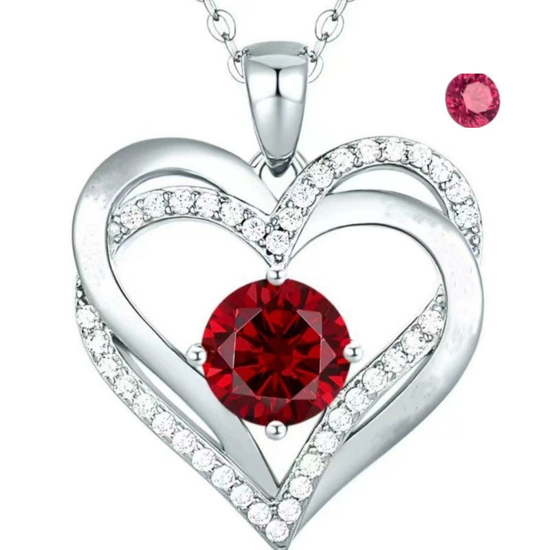 Popular 12 Birthstone Necklace For Women