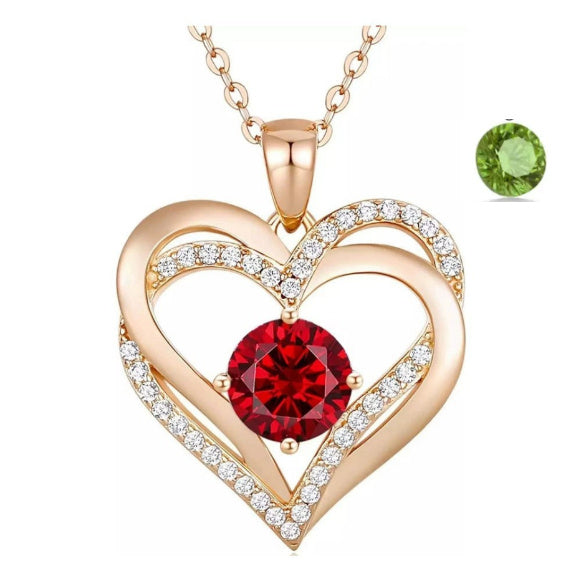 Popular 12 Birthstone Necklace For Women