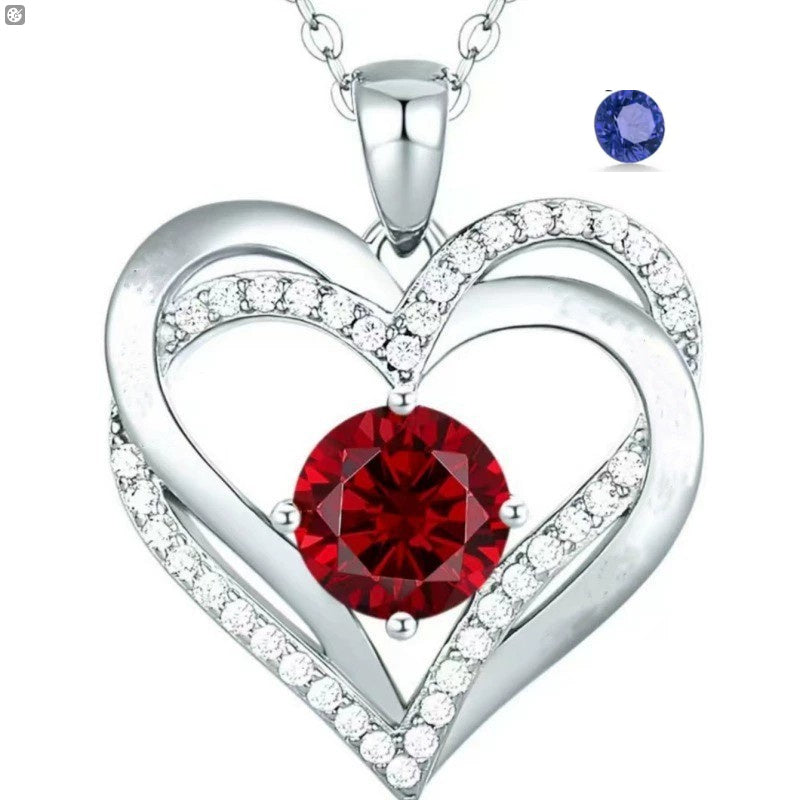 Popular 12 Birthstone Necklace For Women