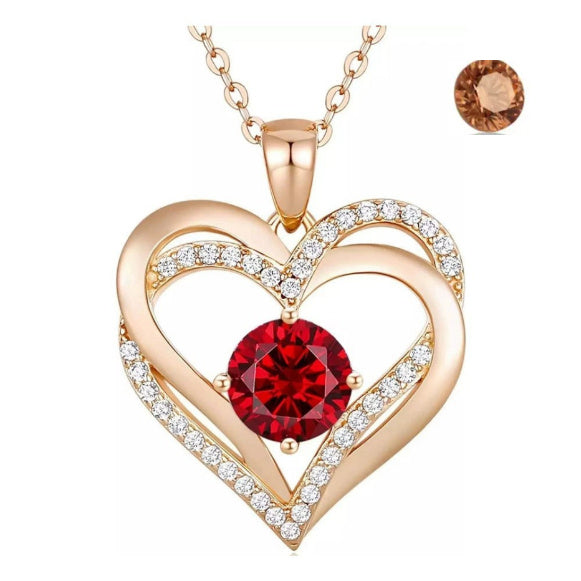 Popular 12 Birthstone Necklace For Women