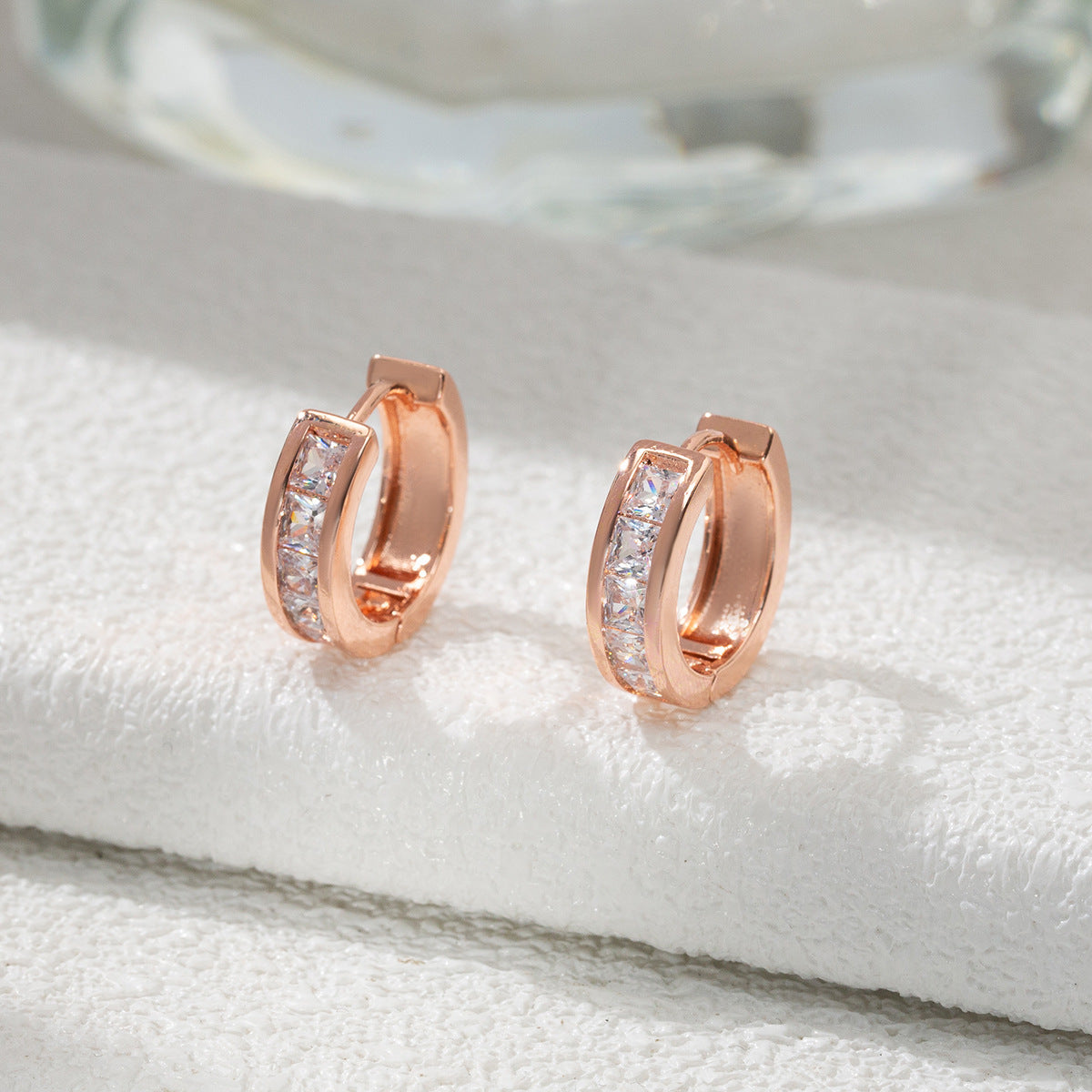 Women's European And American Fashion Cool Zircon Earrings